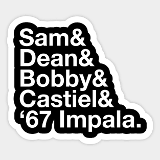 Supernatural Sticker